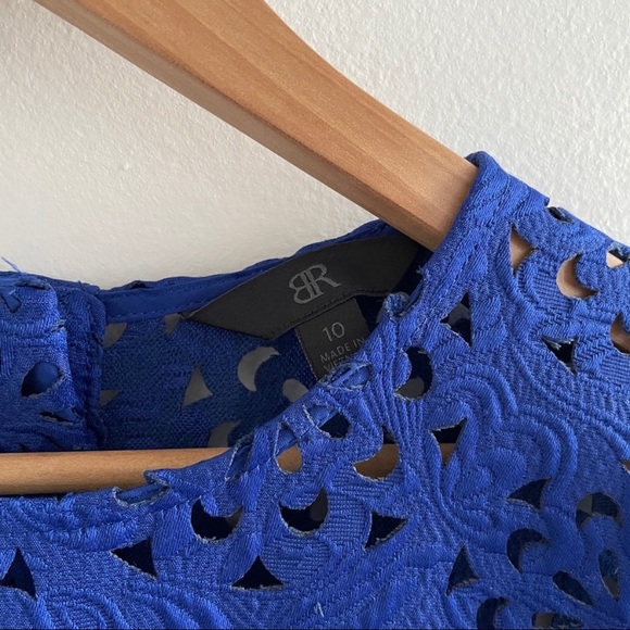 Banana Republic BR royal blue lace sheath dress - Picture 4 of 4